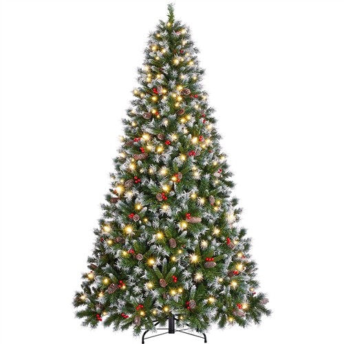 7ft pre lit - 7ft, artificial