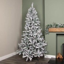 7ft Snow Flocked Artificial