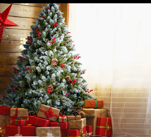 6ft artificial flocked - 6ft/1.8m,