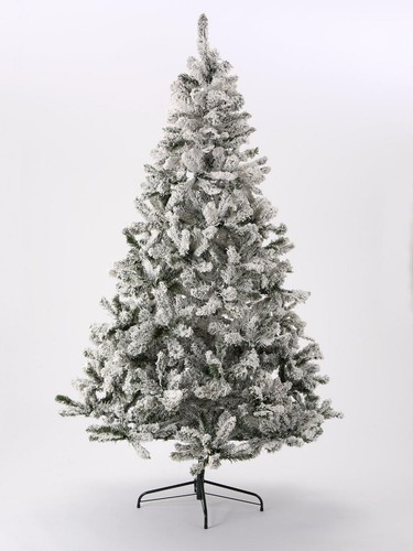 7ft flocked emperor - 7ft, christmas