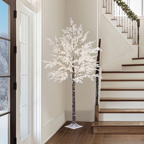 Flocked cedar 7ft - flocked,