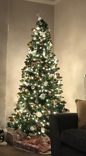 8ft christmas tree - christmas,