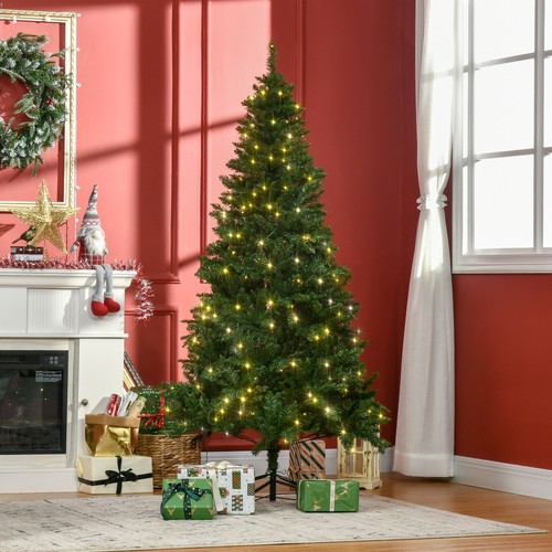 6ft pre lit christmas tree - lit,