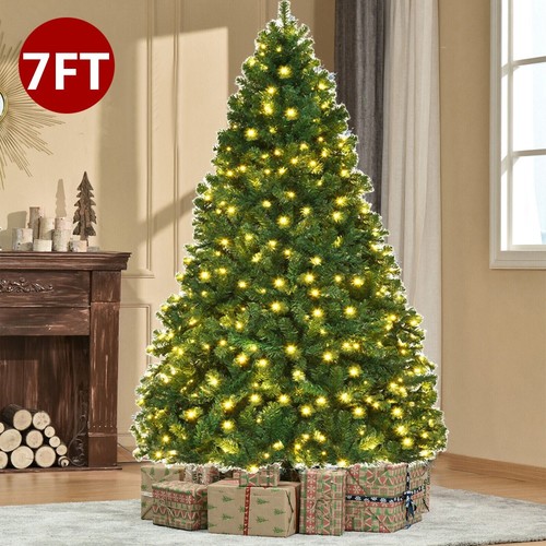 7ft christmas tree traditional - christmas,