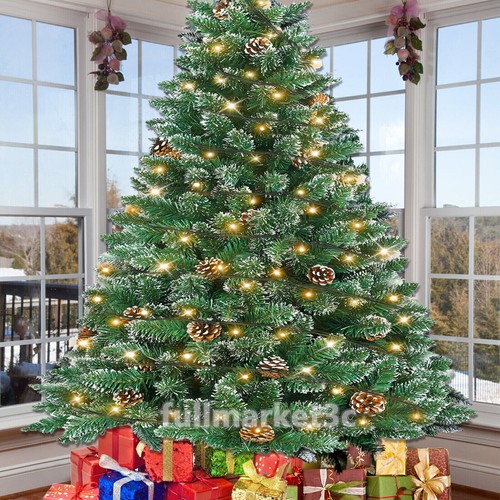 Christmas tree flocked - christmas,