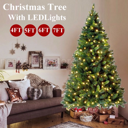 7ft christmas tree with - 4/5/6/7ft,
