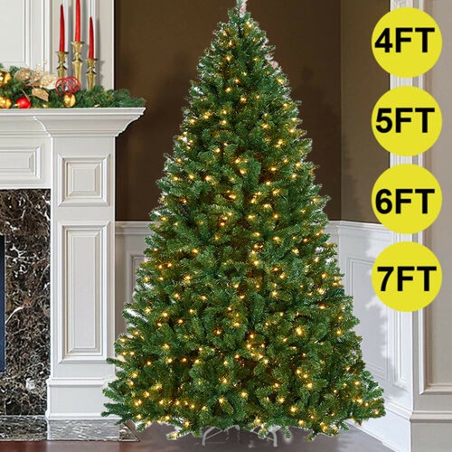 7ft christmas tree with - 4-7ft, led