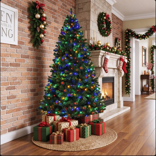 7ft christmas tree with - 4/5/6/7ft,
