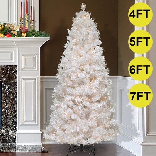 White christmas tree - christmas, with