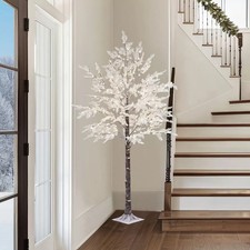 Christmas 7ft Flocked LED