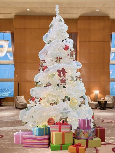White new christmas - new, tree
