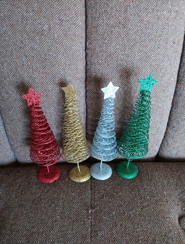 Christmas trees wire - christmas, trees....wire