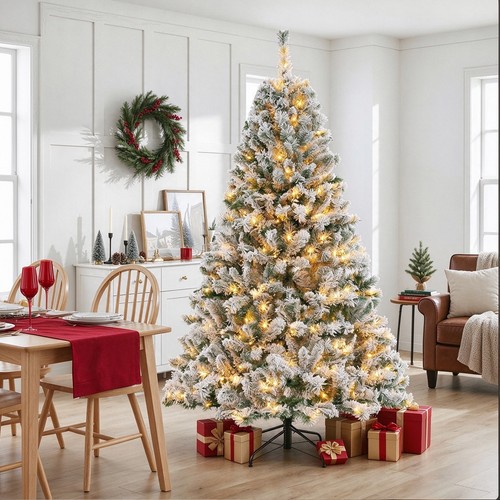 Artificial christmas tree snow - tree,