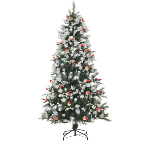 6ft artificial snowdipped - artificial,