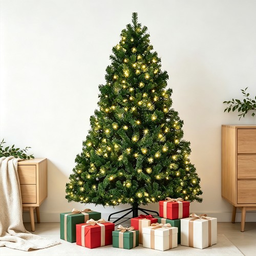7ft green christmas tree - 4/5/6/7ft,