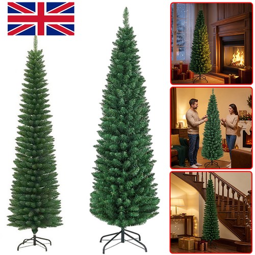 Slim christmas tree - christmas,