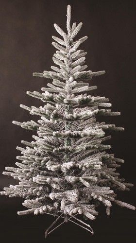 Green christmas tree snow - tree,