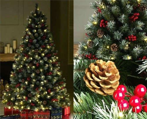 Pre lit realistic christmas - pre-lit,