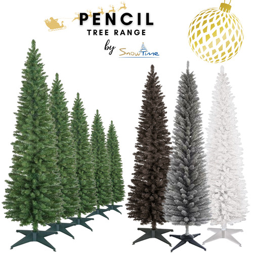 Christmas tree slim pencil 4ft - christmas,
