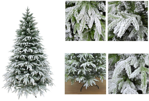 Snow flocked christmas - flocked,