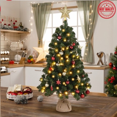 3ft pre lit christmas - pre-lit,