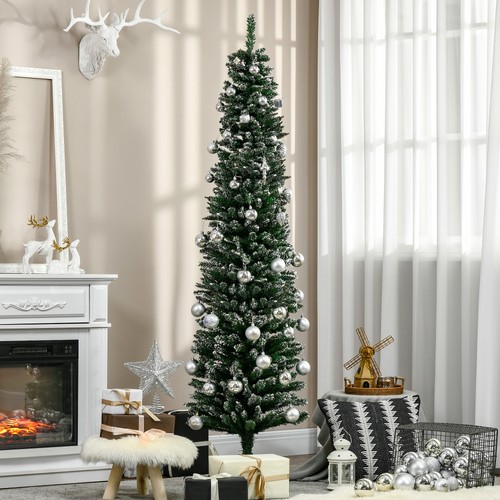 6ft snow dipped pencil - snow,