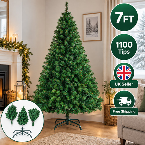 7ft artificial christmas - 7ft, tree