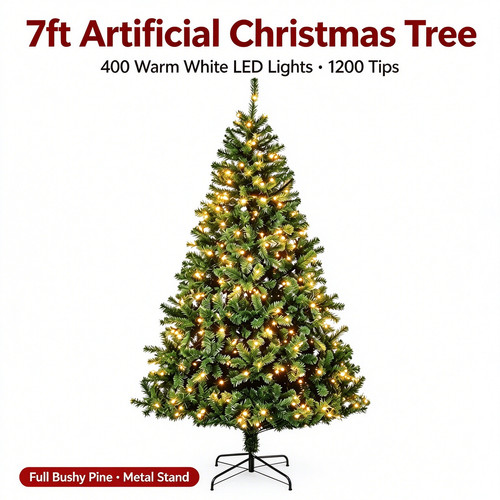 7ft artificial christmas tree - 7ft,