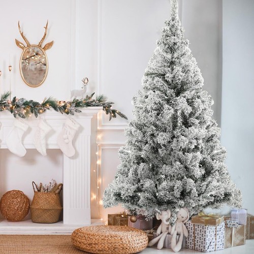 Snow flocked artificial - flocked,